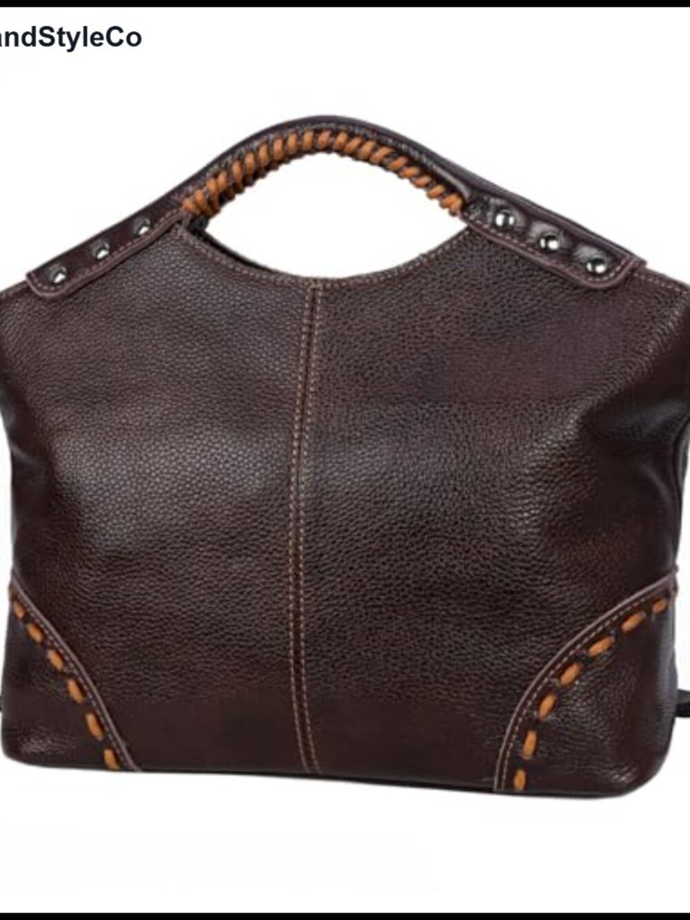 Genuine Leather Crossbody Bag Satchel Shoulder Handbag Removable Strap